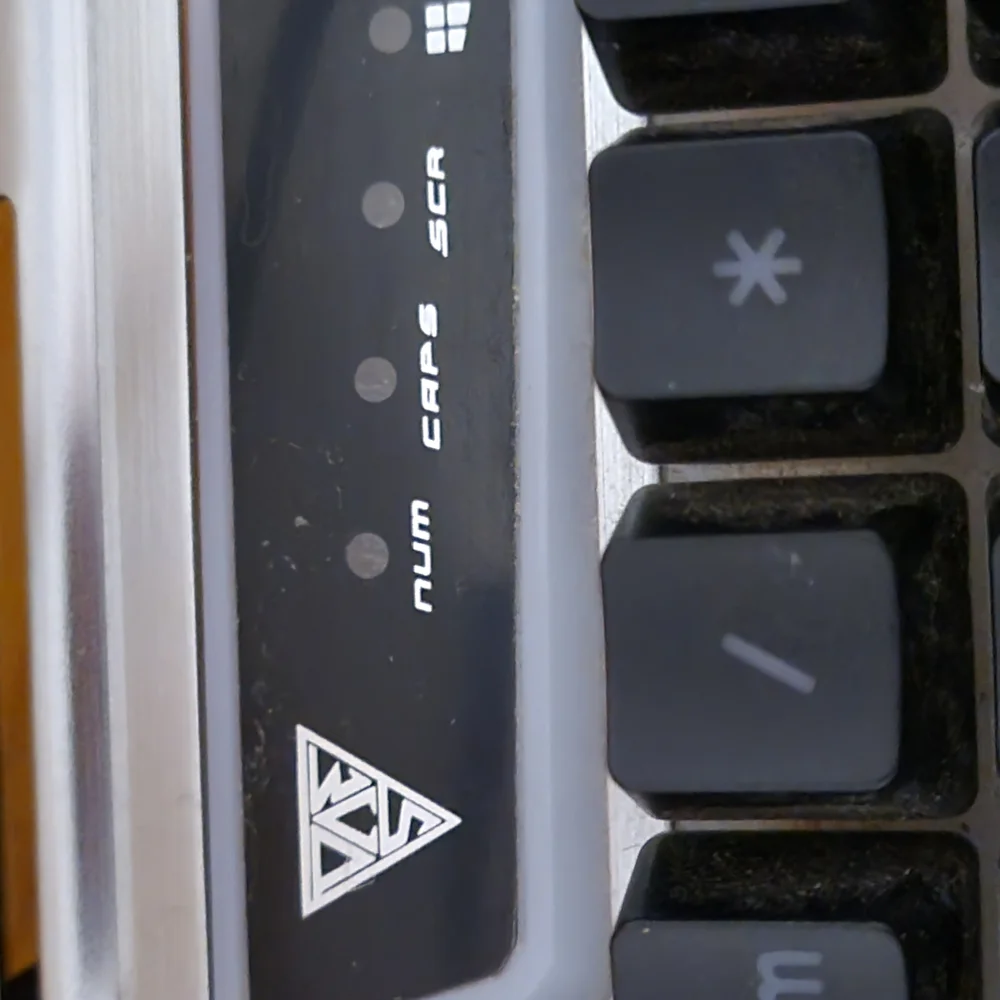 Gamedias Backlit Aluminum Gaming Keyboard